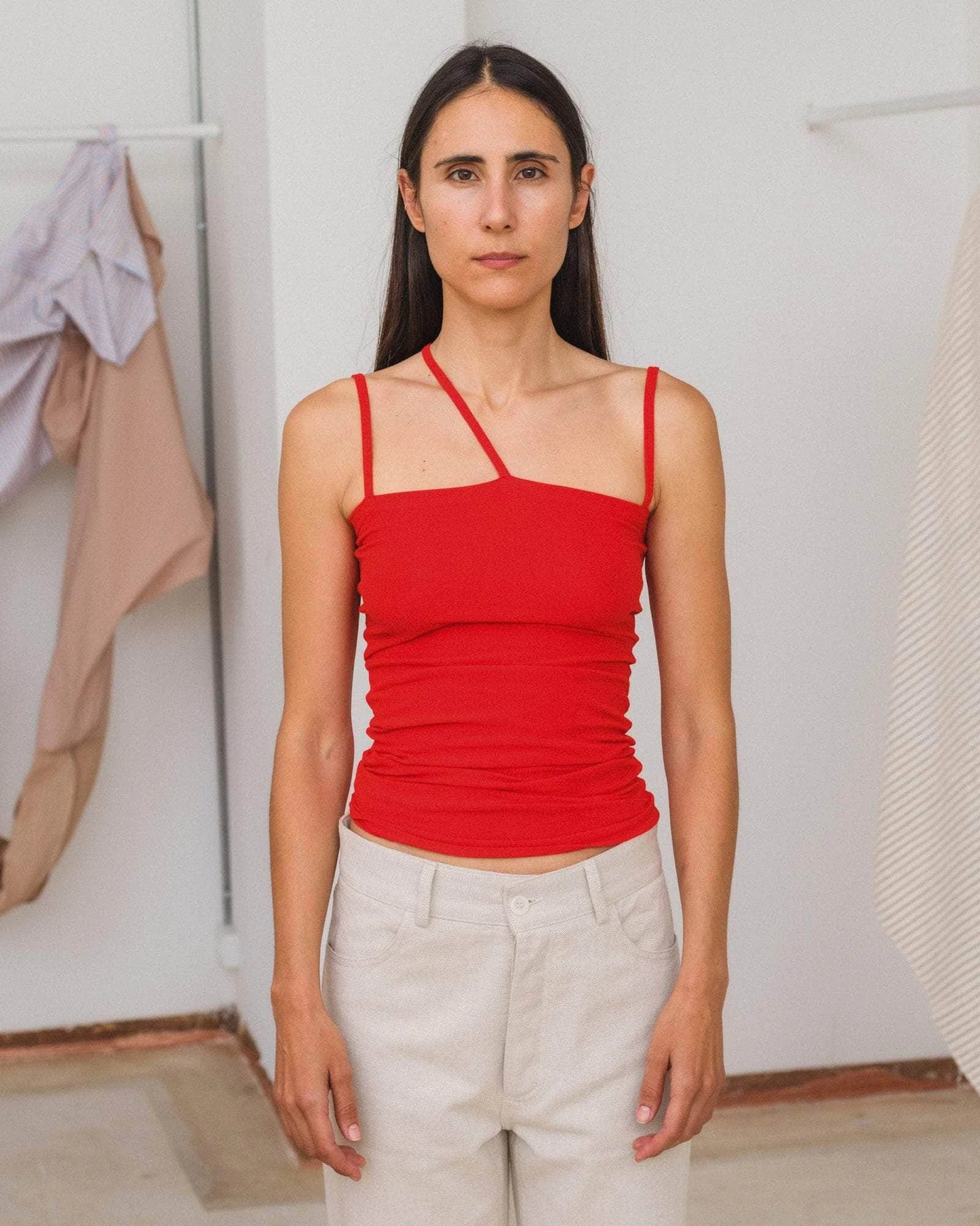 Nidia Tank - Red