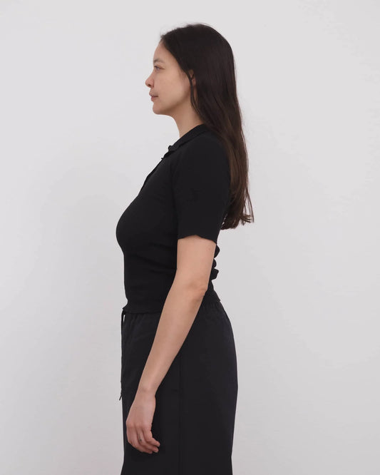 Dual Polo - Recycled Cotton Rib