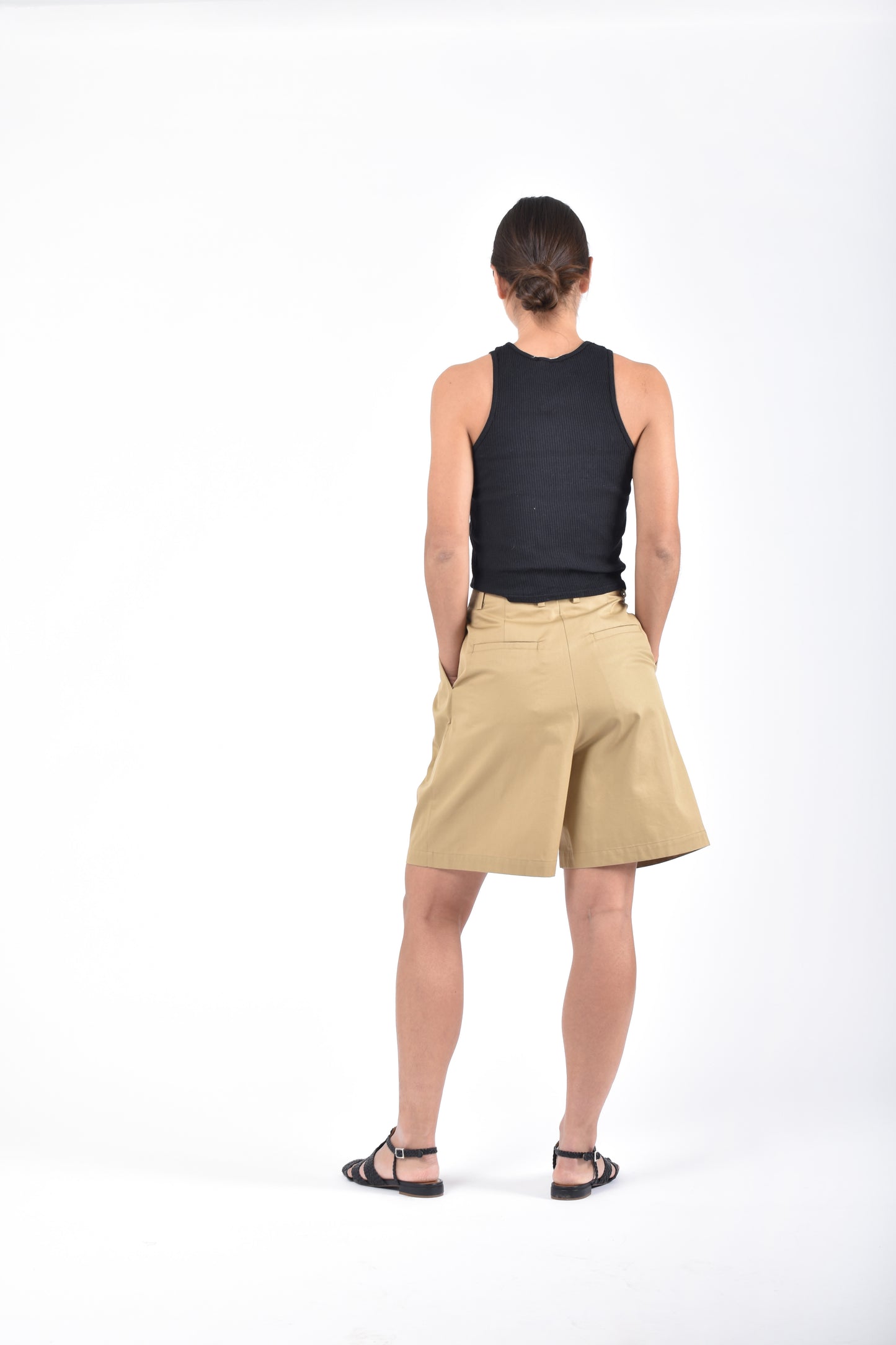 Boy Short - Camel