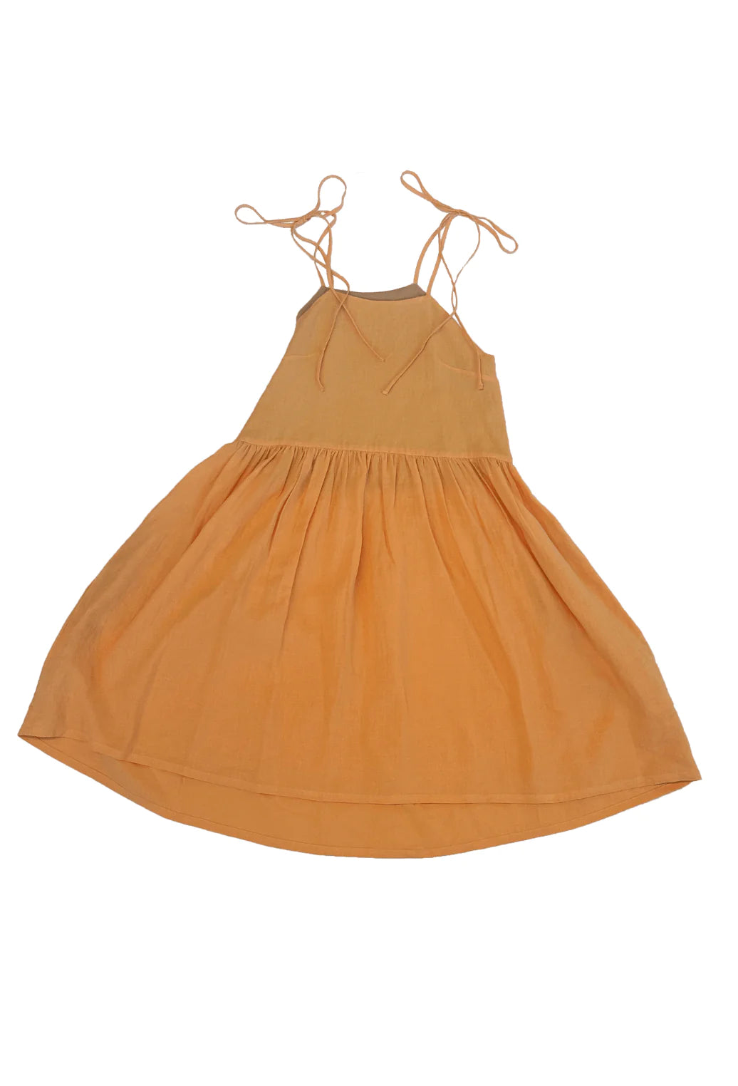 Tig Dress - Melon Linen