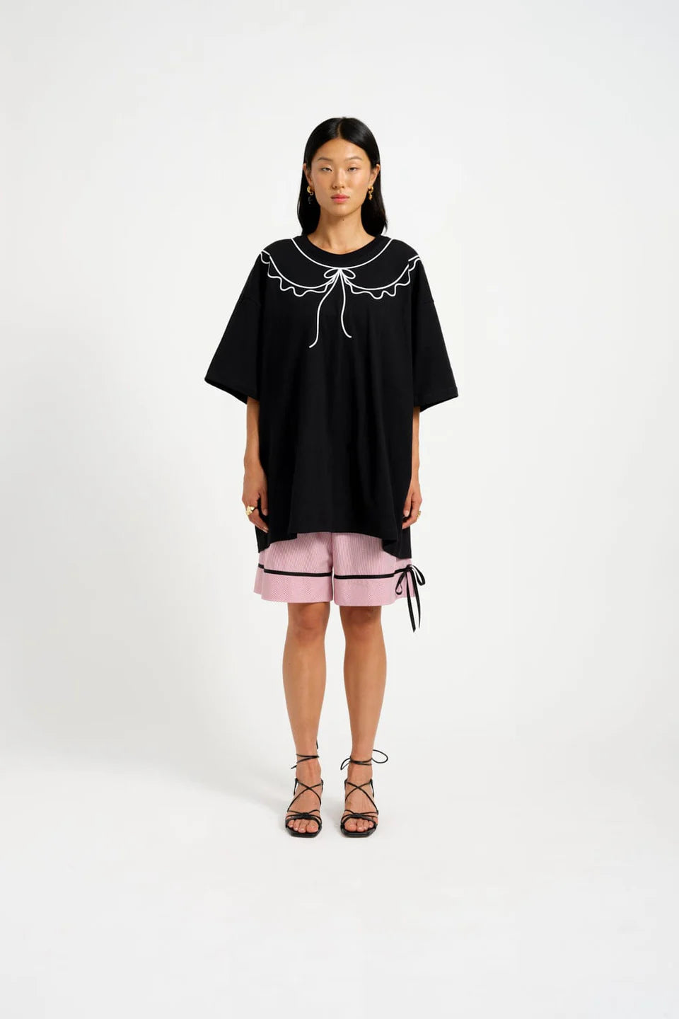 Trompe L'oeil T-Shirt Black