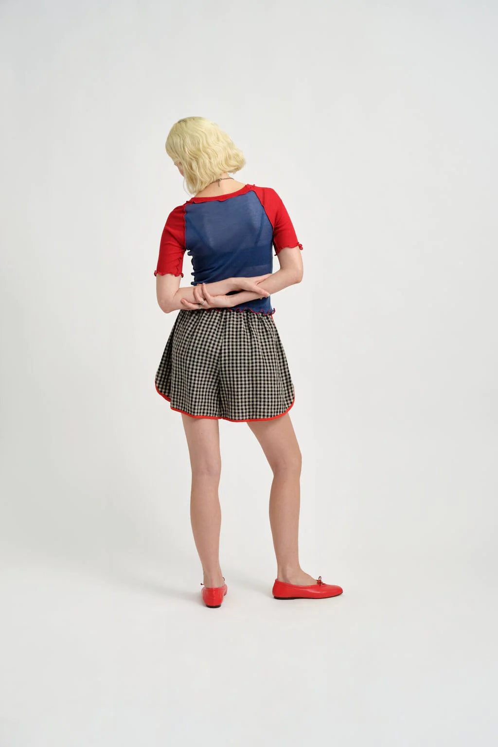 Ruth Tee - Blue & Red
