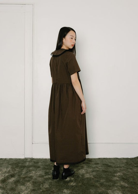 Shiloh Dress - Toasted Gingham