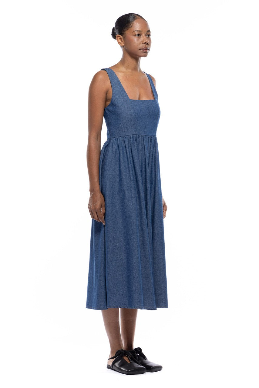 Rita Dress - Indigo