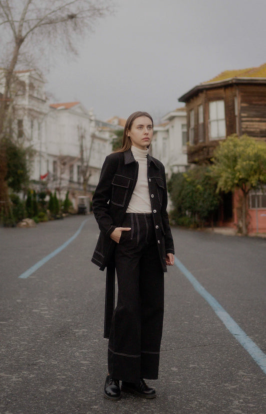 Pick Pocket Jacket- Black