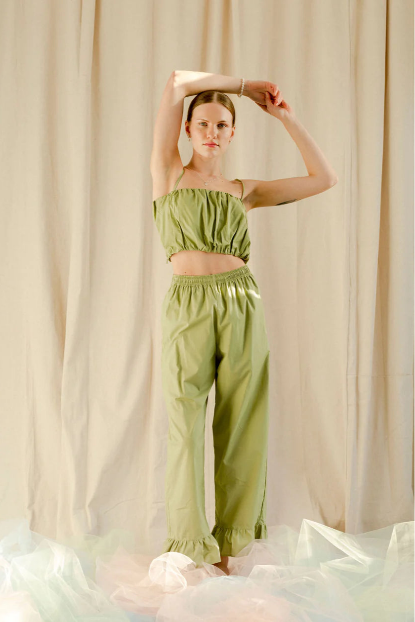 Party Pants - Bay Leaf