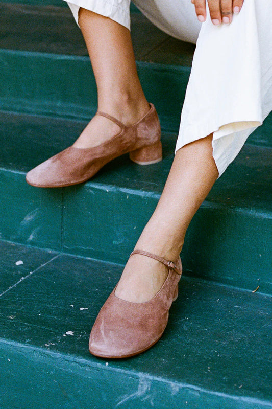 Ema in Clay Suede