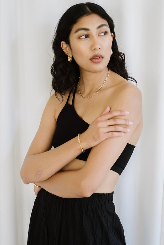 Hazel Hoops - Gold Plated