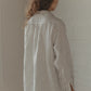 Britta Shirt - Linen Vintage Stripe