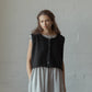 Lennon Vest- Noir