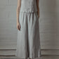 Ines Pant - Charcoal Stripe