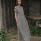 Valley Dress - Gingham Noir