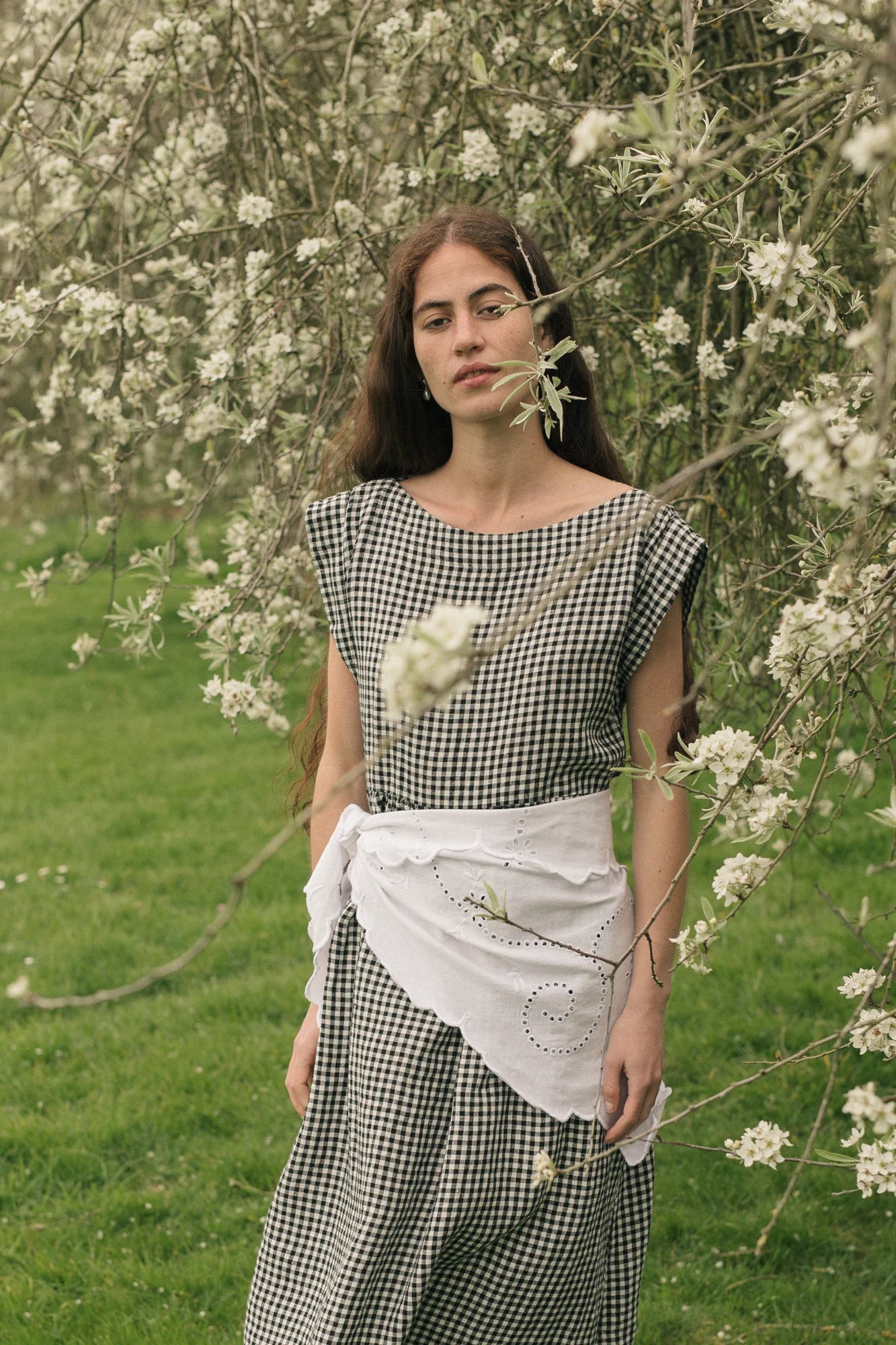 Valley Dress - Gingham Noir