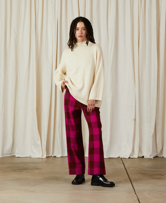 Mock Turtleneck - Natural