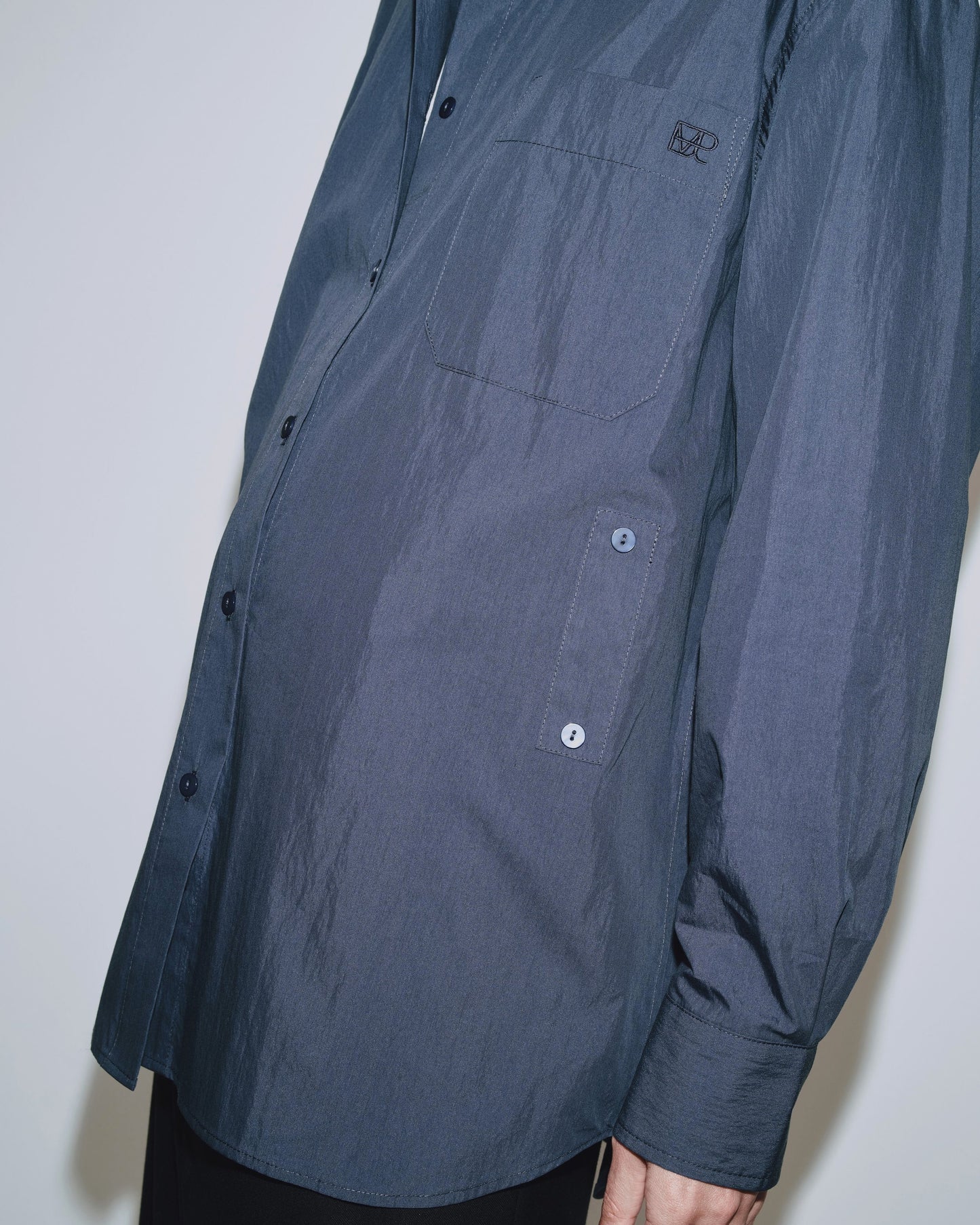 Oversized Shirt - Dark Blue