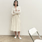 Ribbed Short Cardigan - Ivory