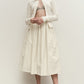 Ribbed Short Cardigan - Ivory