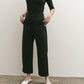 Cropped Workwear Pants - Navy