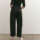 Cropped Workwear Pants - Navy