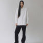 Crinkled Oversized Shirt - White