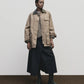 Contrast Collar Work Jacket