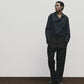 Wool Blend Workwear Pant - Navy