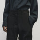 Wool Blend Workwear Pant - Navy