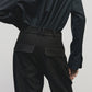 Wool Blend Workwear Pant - Navy