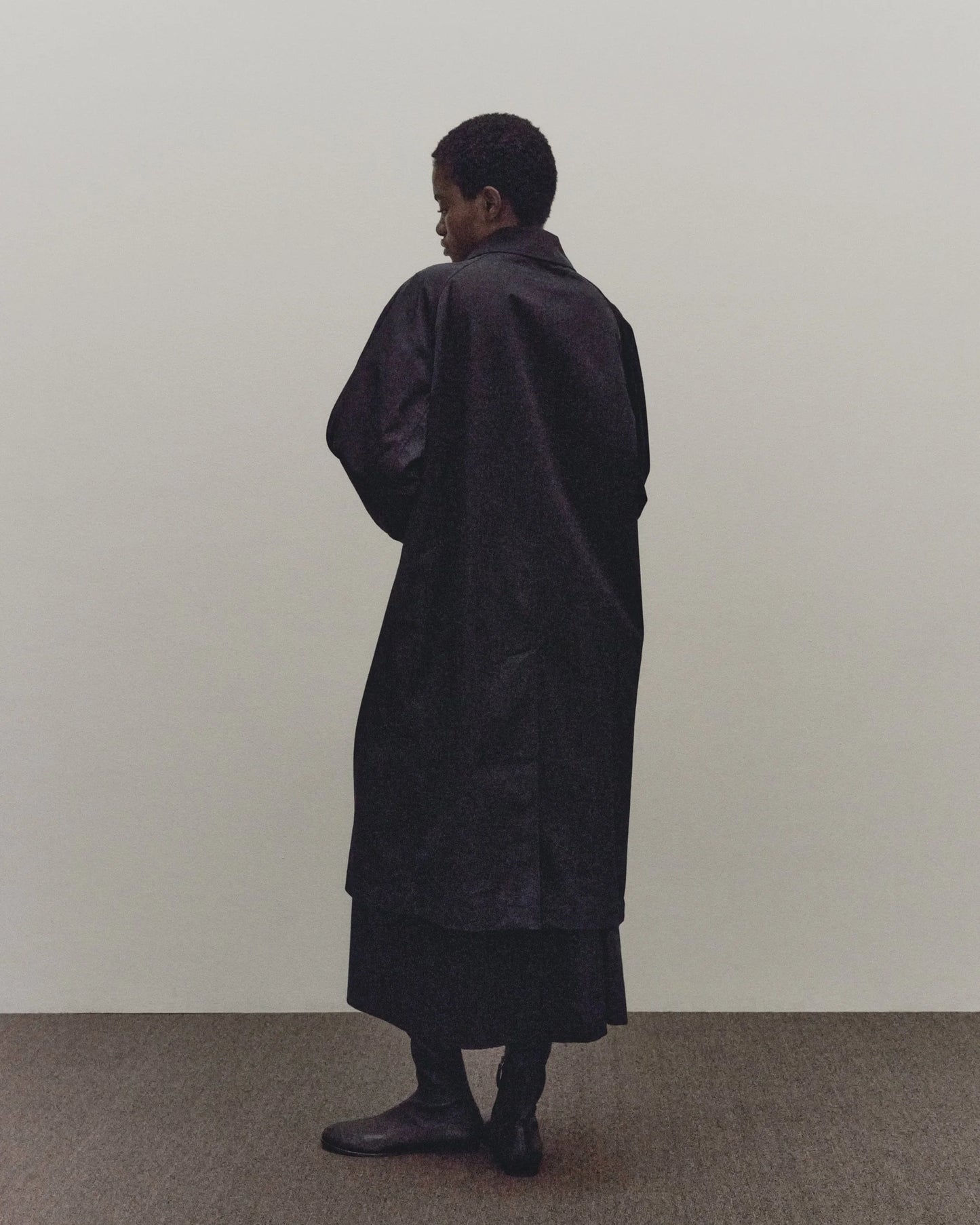 Oversized Trench - Navy
