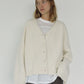 The V-Neck Cardi - Milk
