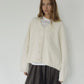 The V-Neck Cardi - Milk