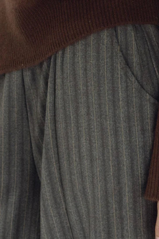 The Barrel Pant - Stripe