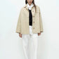 Linen Blend Work Jacket - Beige