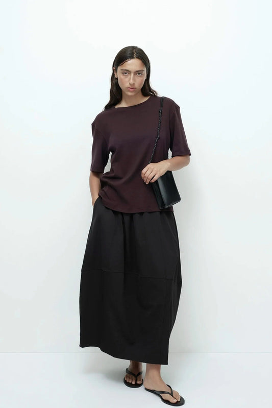 Oversized T-Shirt - Dark Brown