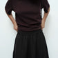 Oversized T-Shirt - Dark Brown
