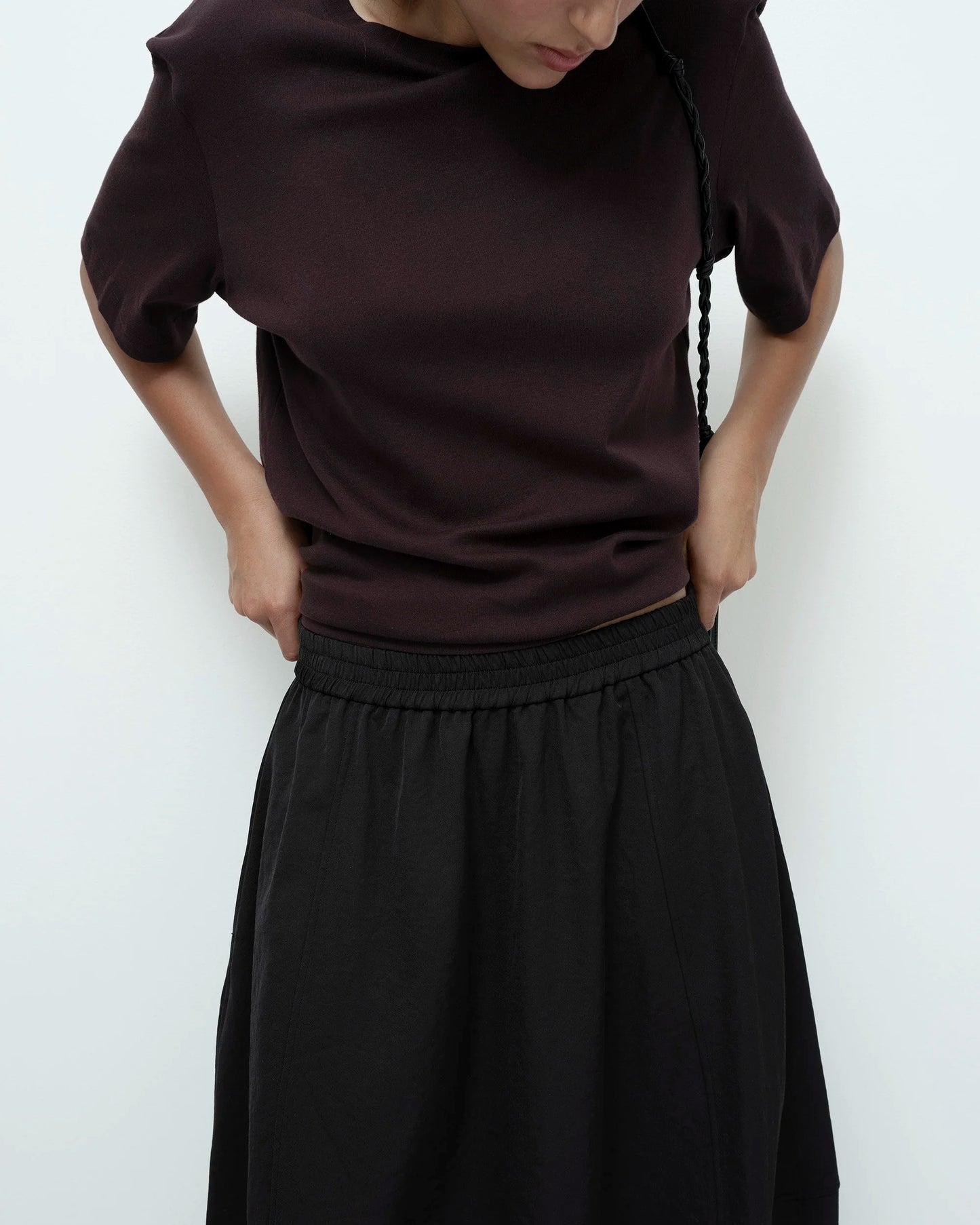 Oversized T-Shirt - Dark Brown