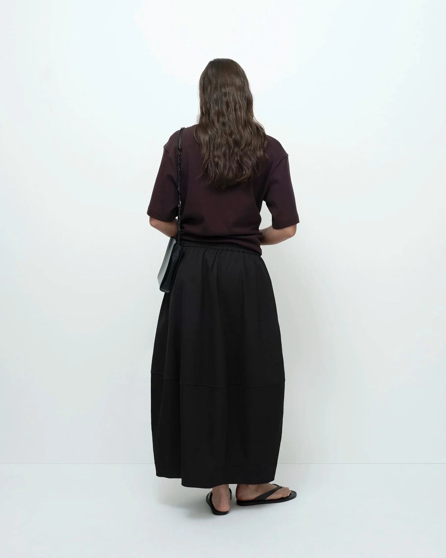 Oversized T-Shirt - Dark Brown