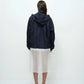Shirred Anorak - Navy
