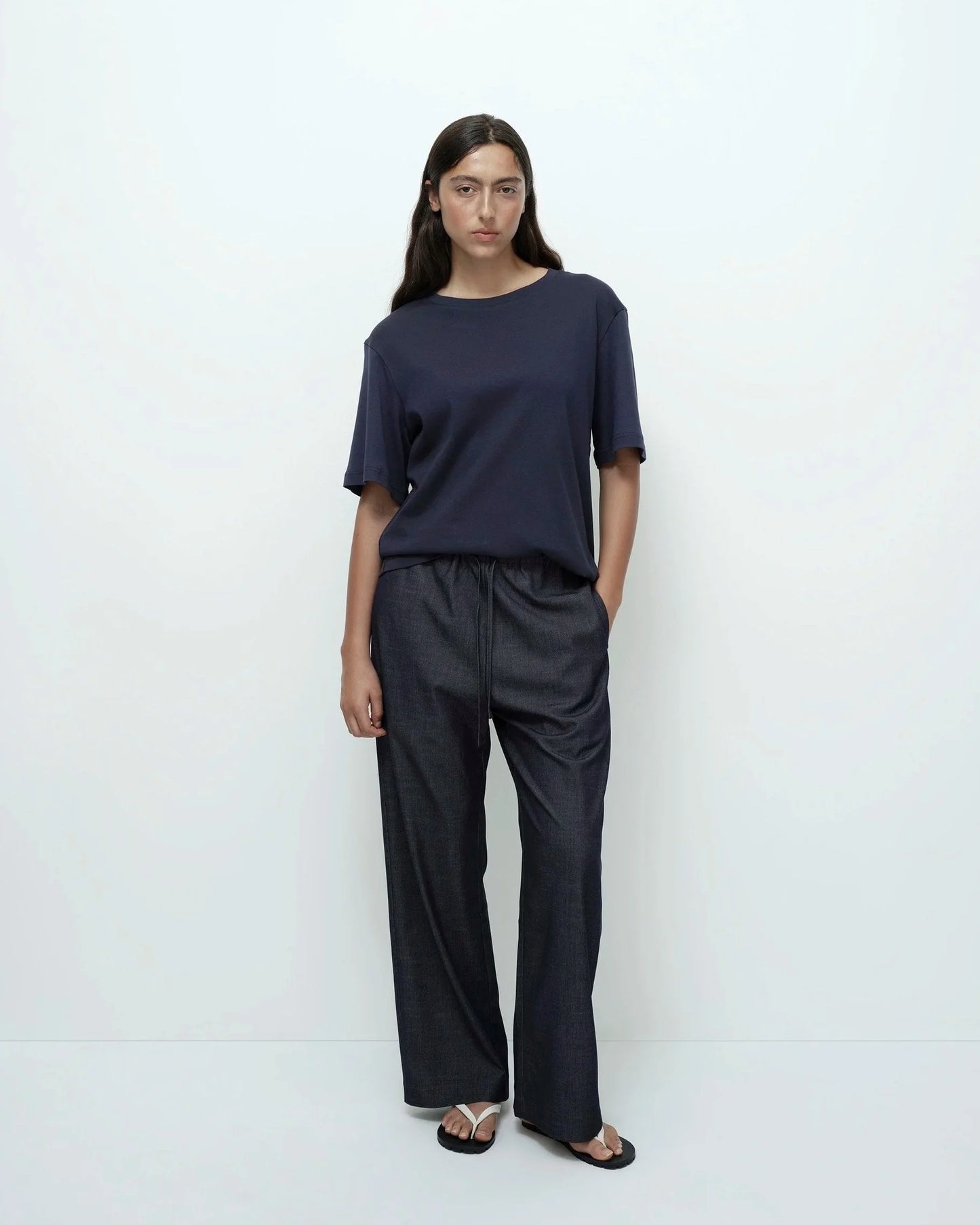 Oversized T-Shirt - Navy