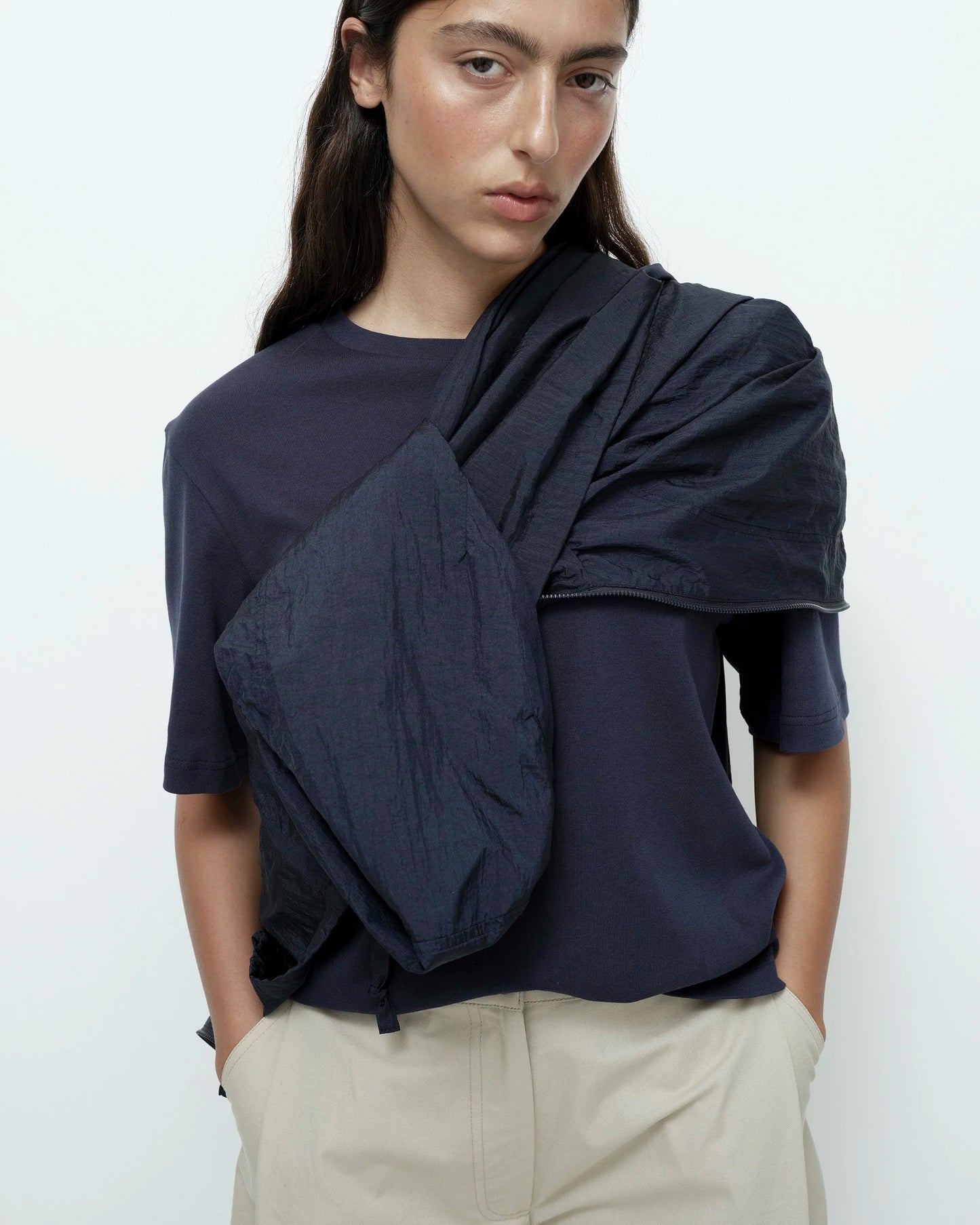 Oversized T-Shirt - Navy