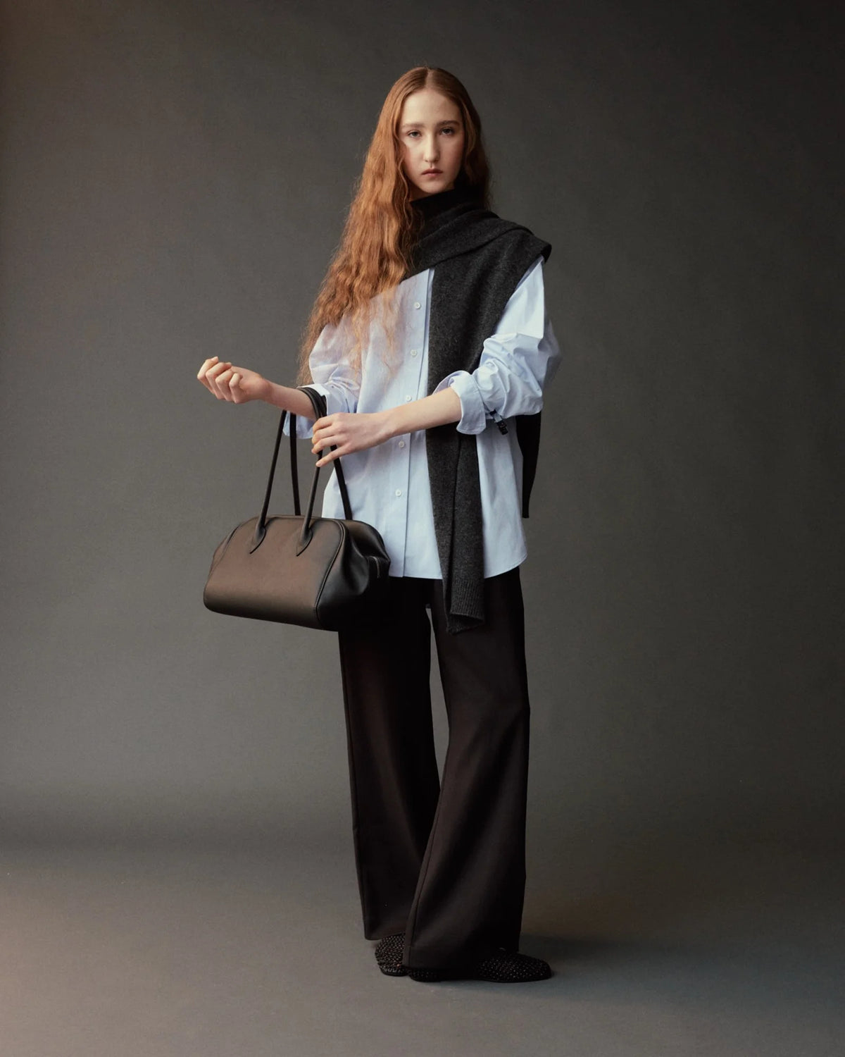 Oversized Shirt - Light Blue