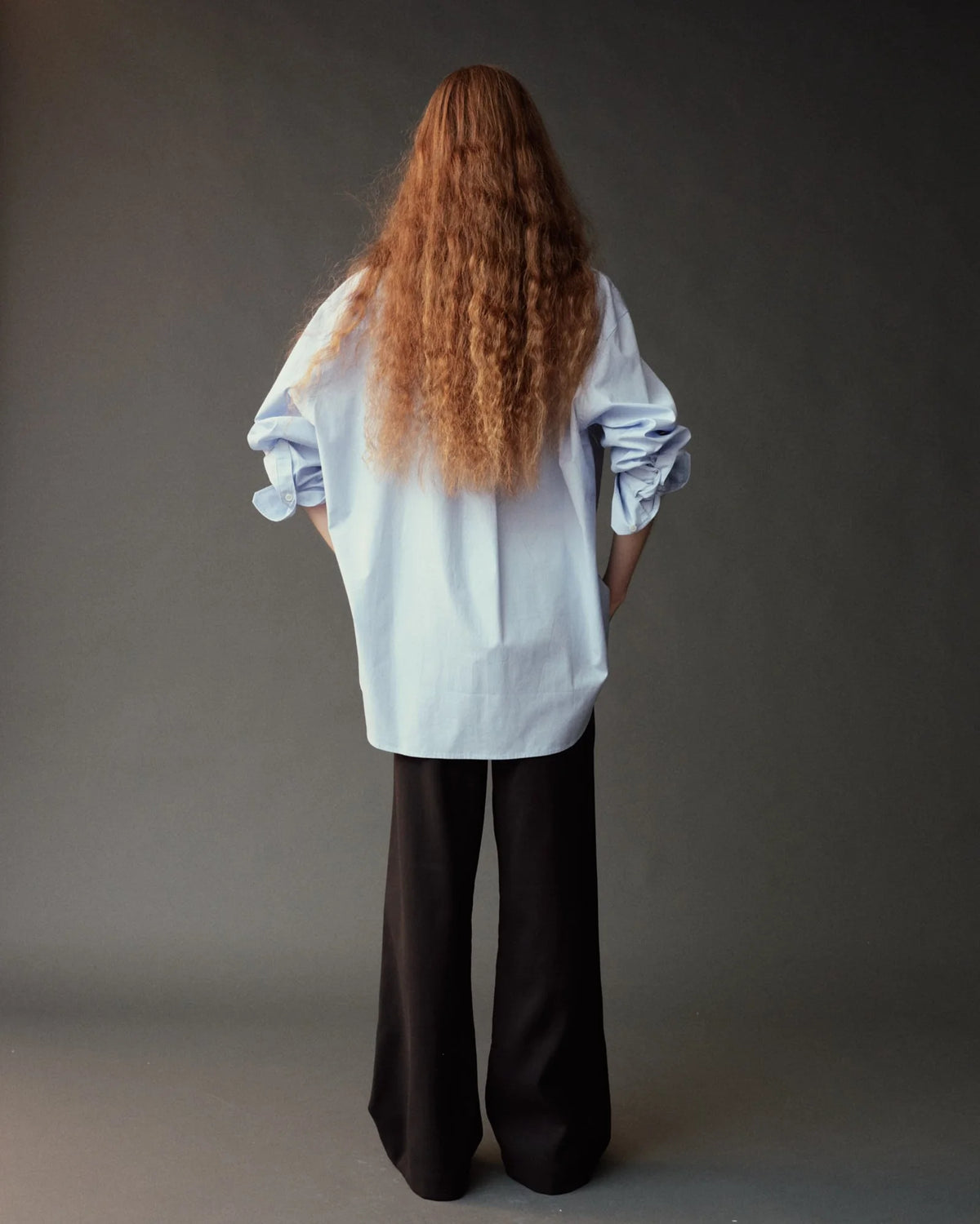 Oversized Shirt - Light Blue