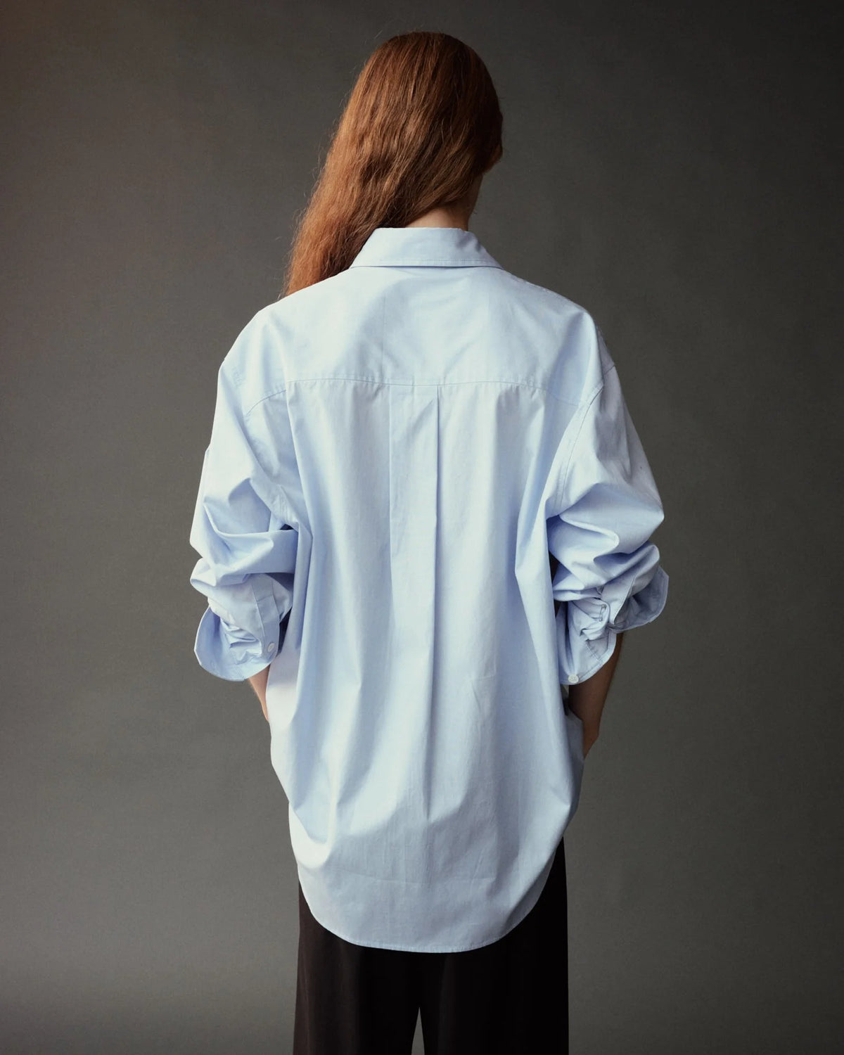 Oversized Shirt - Light Blue