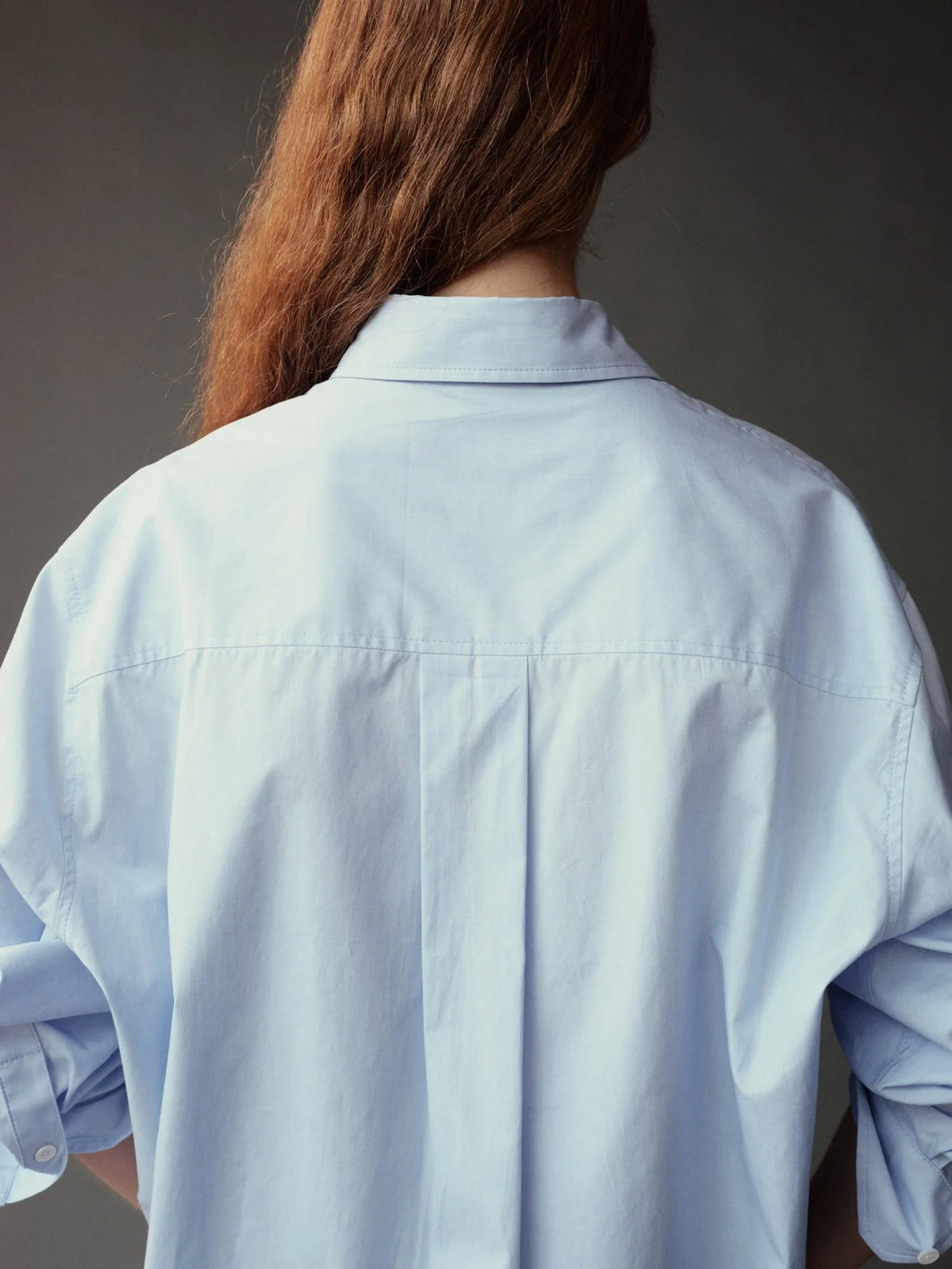 Oversized Shirt - Light Blue