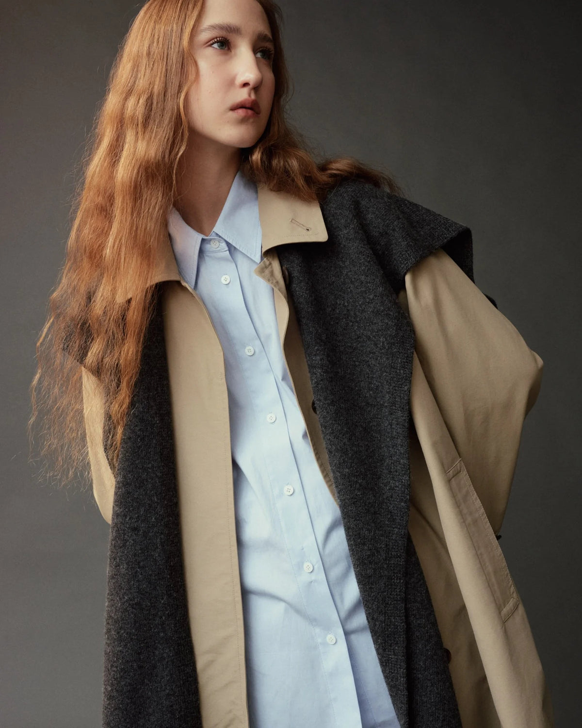 Single Breasted Trench Coat