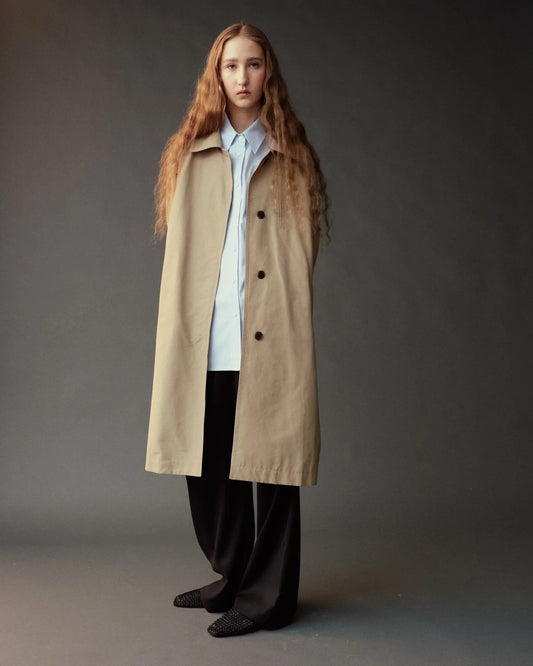Single Breasted Trench Coat