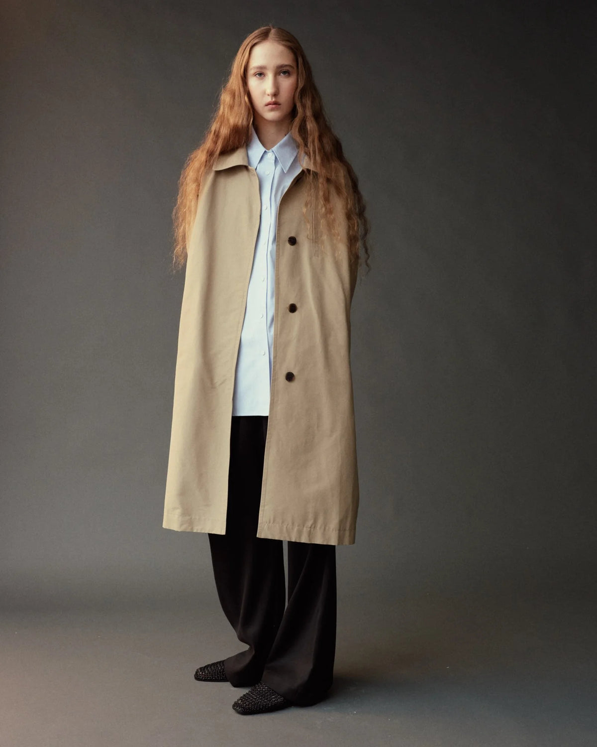 Oversized Shirt - Light Blue