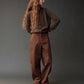 Cotton Barrel Leg Pant