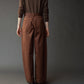 Cotton Barrel Leg Pant