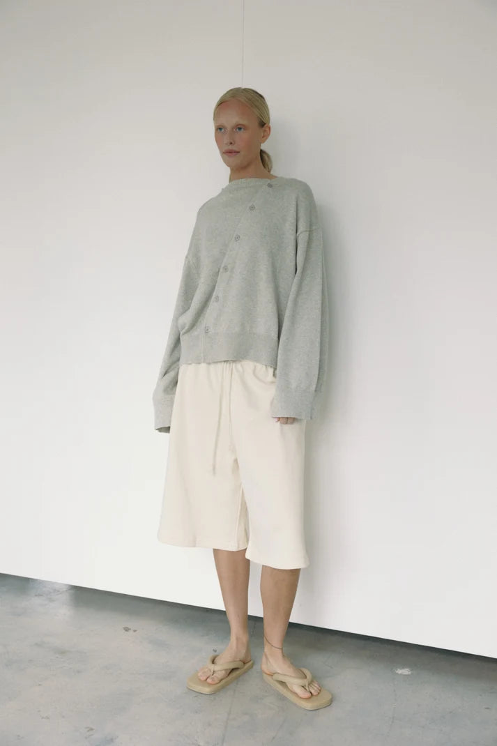 Asymmetric Knit - Cotton/Cashmere